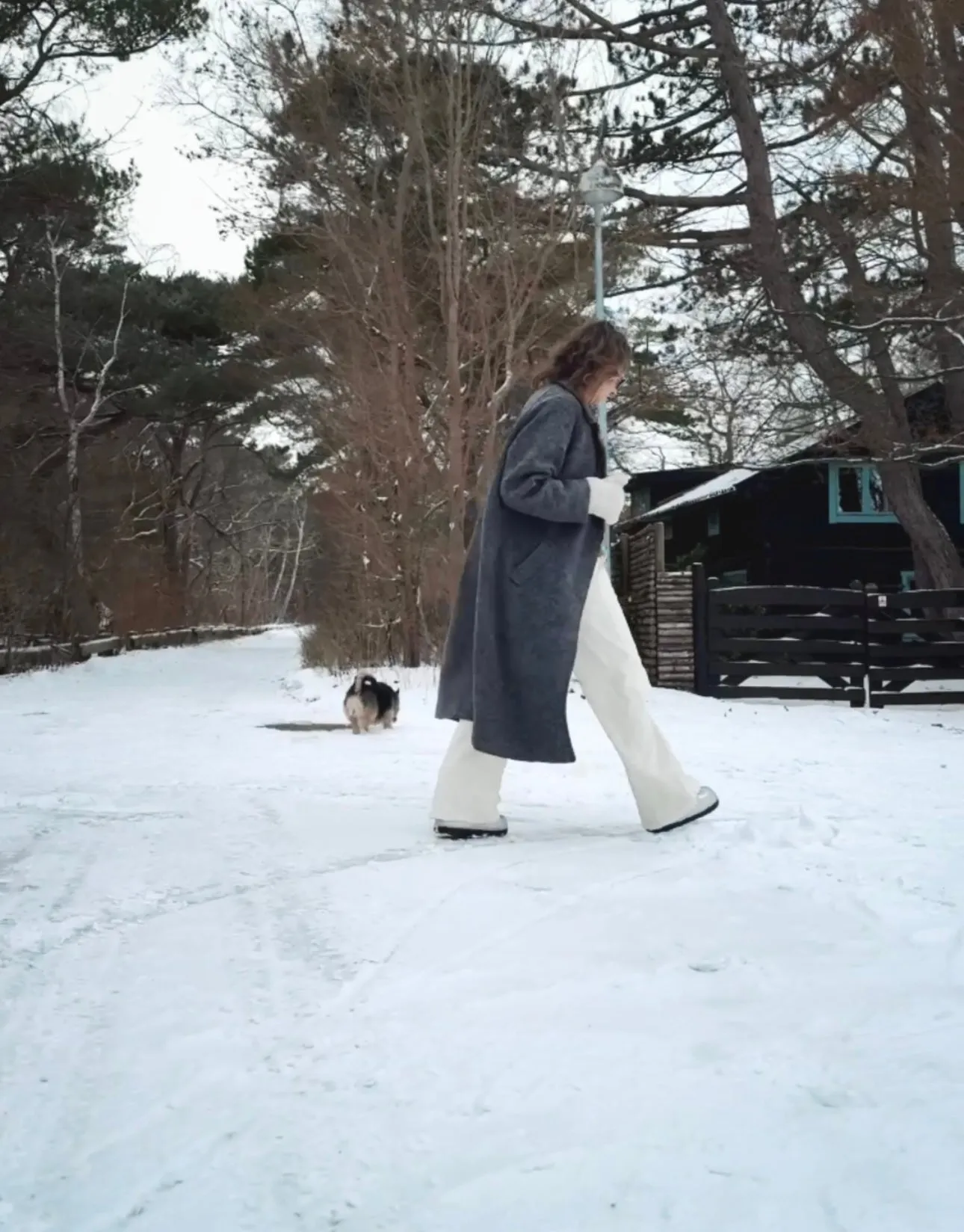 LONG COAT - GREY