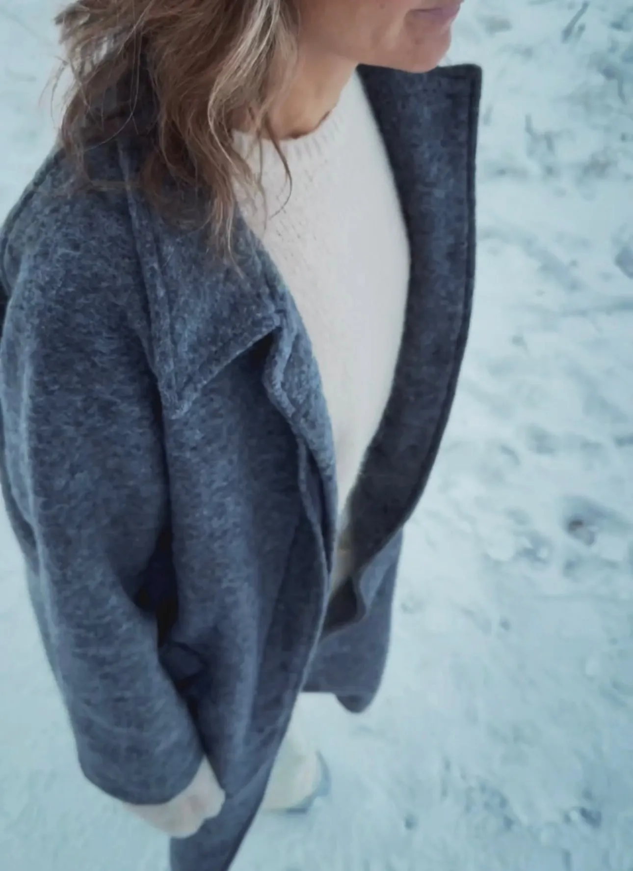 LONG COAT - GREY