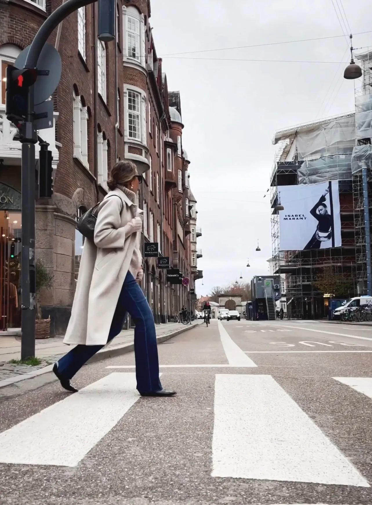 LONG COAT - LIGHT SAND