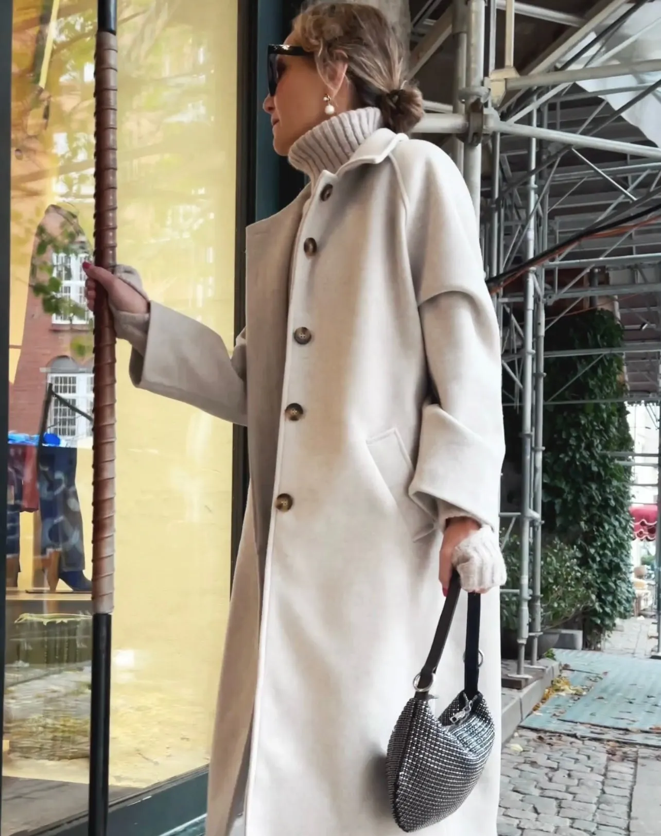 LONG COAT - LIGHT SAND