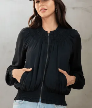 LS 20105WL Embroidered Bomber Jacket