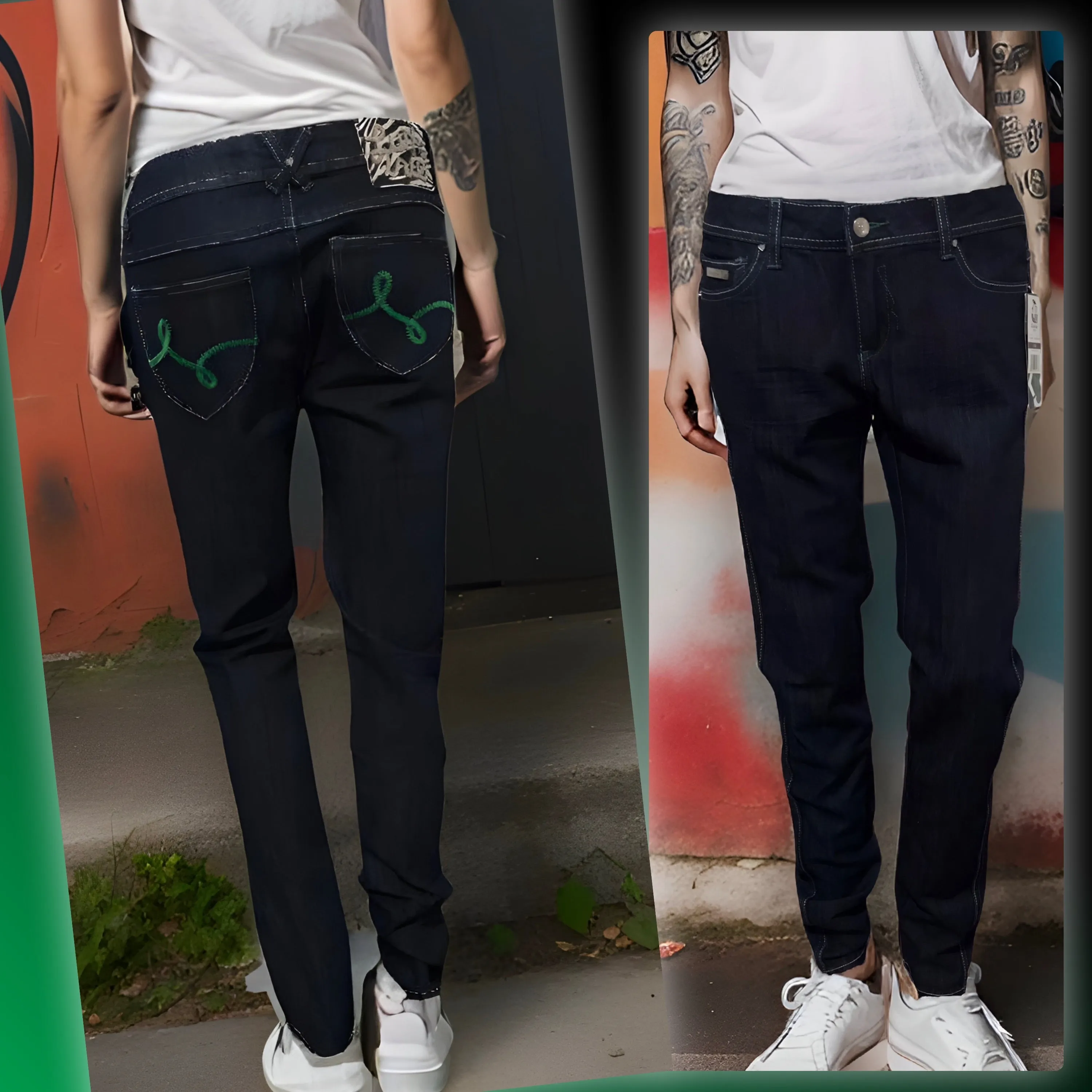 ^LUXURIE^ WOMEN'S DEMIN BY LRG (7-28)