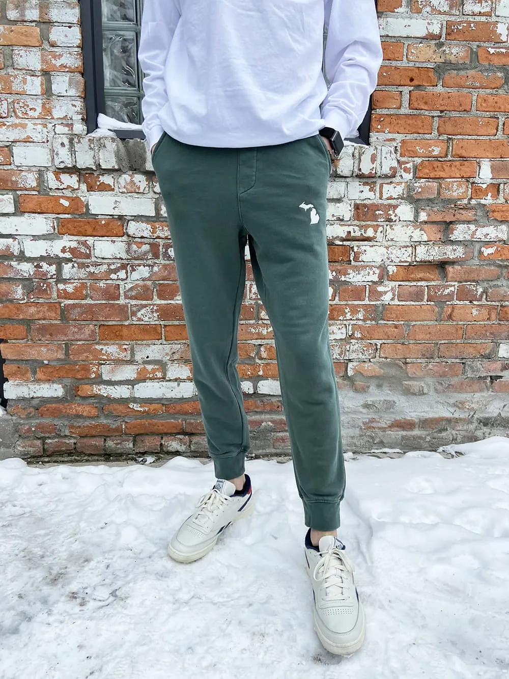 Michigan Embroidered Sweatpants (Discontinued)
