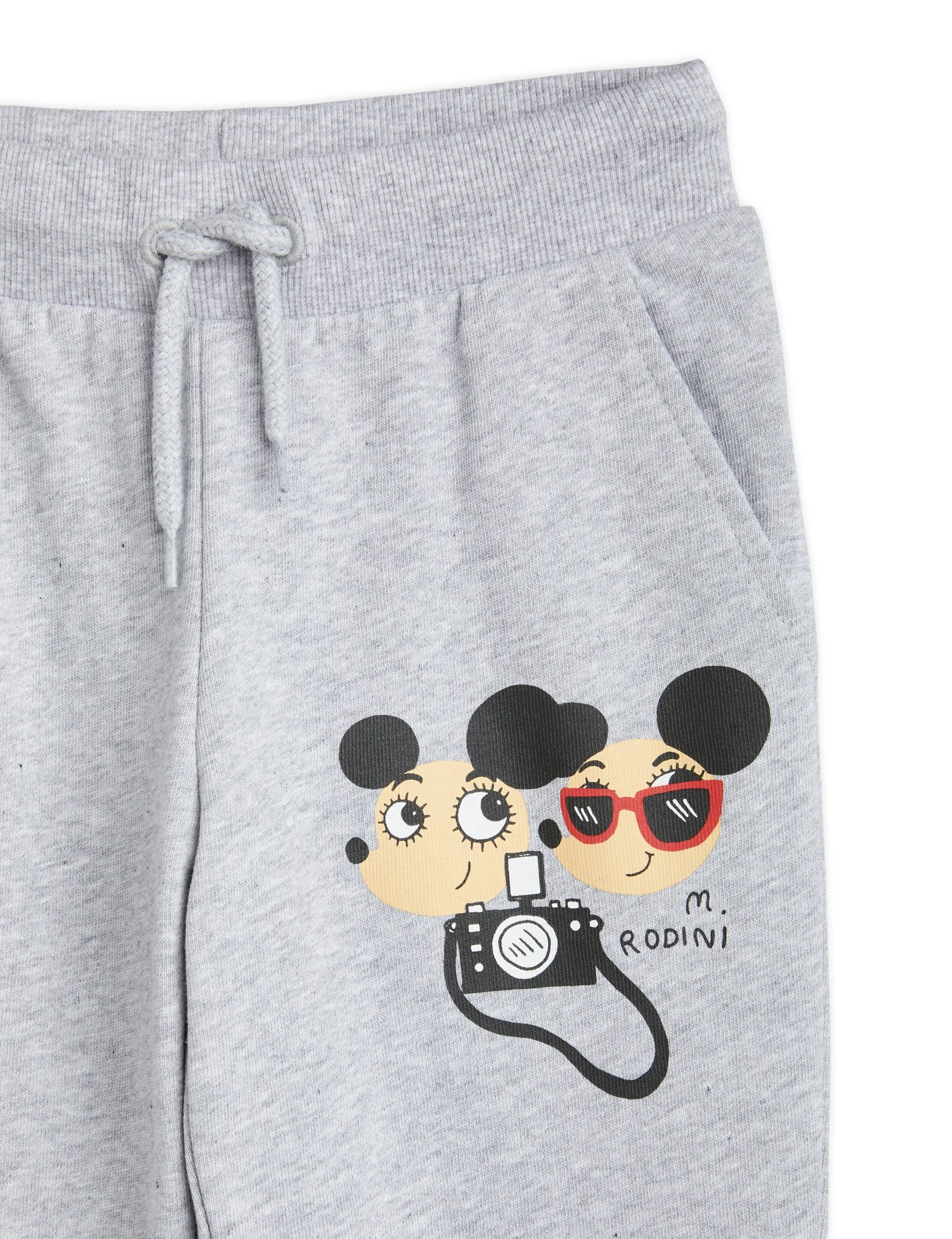 Mini Rodini Ritzratz SP Sweatpants - Grey Melange