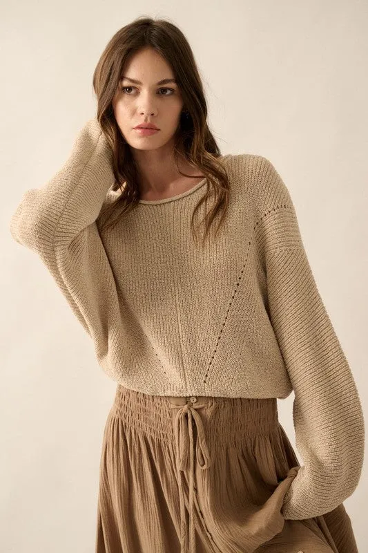 My Best Behavior Sweater
