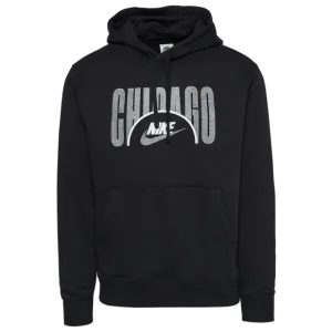 Nike City Force Chicago Fleece Pullover Hoodie Black CQ7247-010