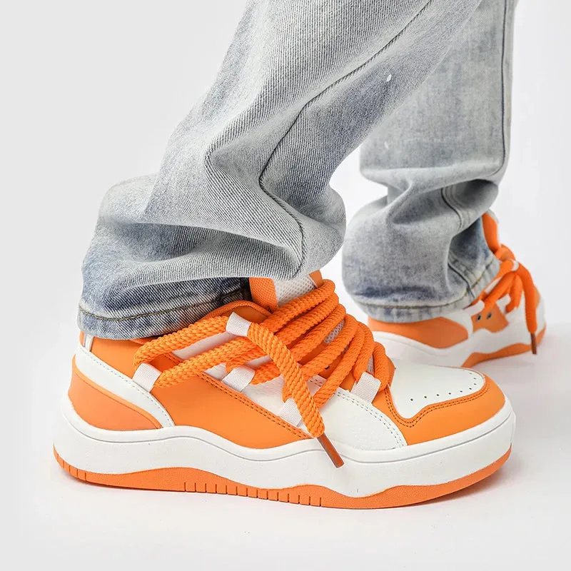 Nya Casual Orange Chunky UNISEX Sneakers