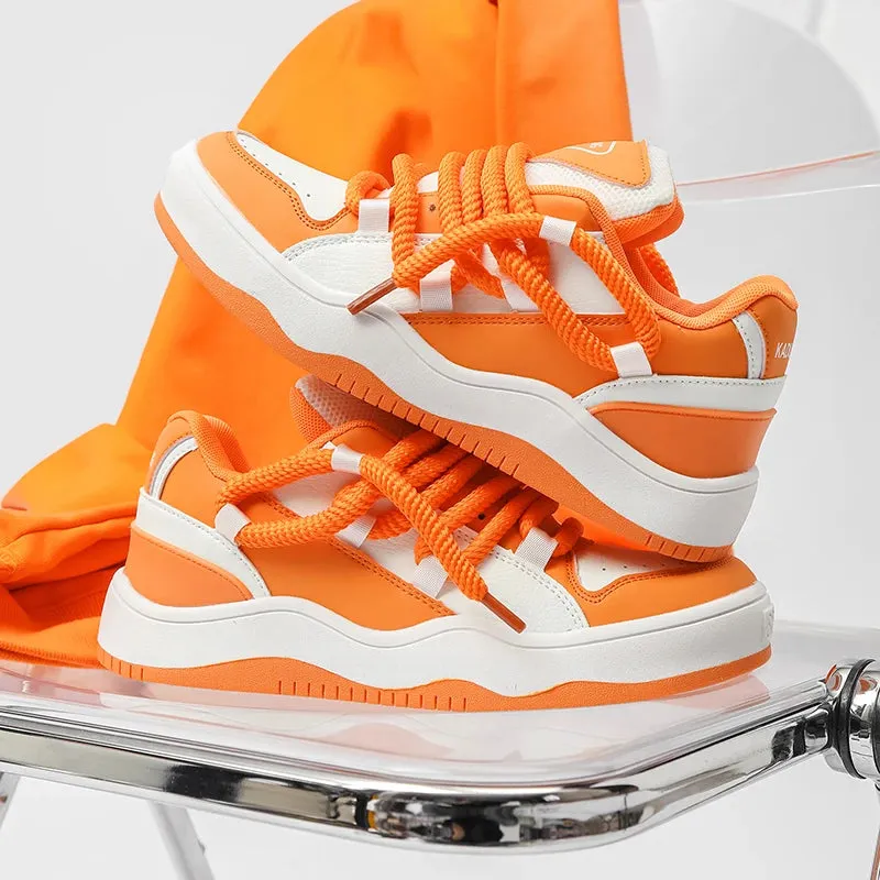Nya Casual Orange Chunky UNISEX Sneakers