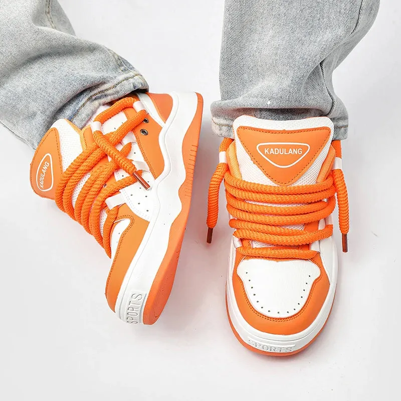 Nya Casual Orange Chunky UNISEX Sneakers