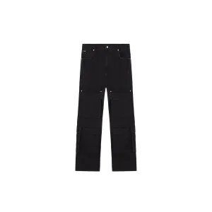Represent Cargo Denim Black