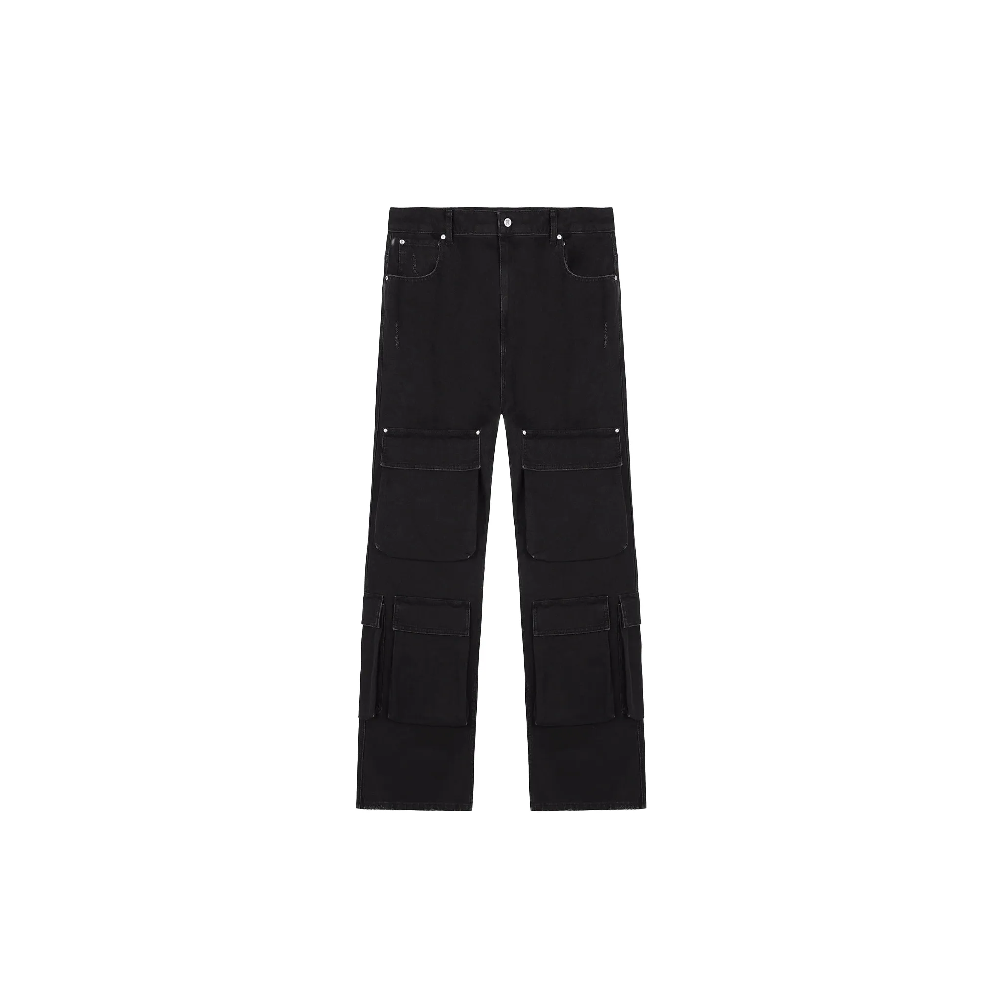 Represent Cargo Denim Black
