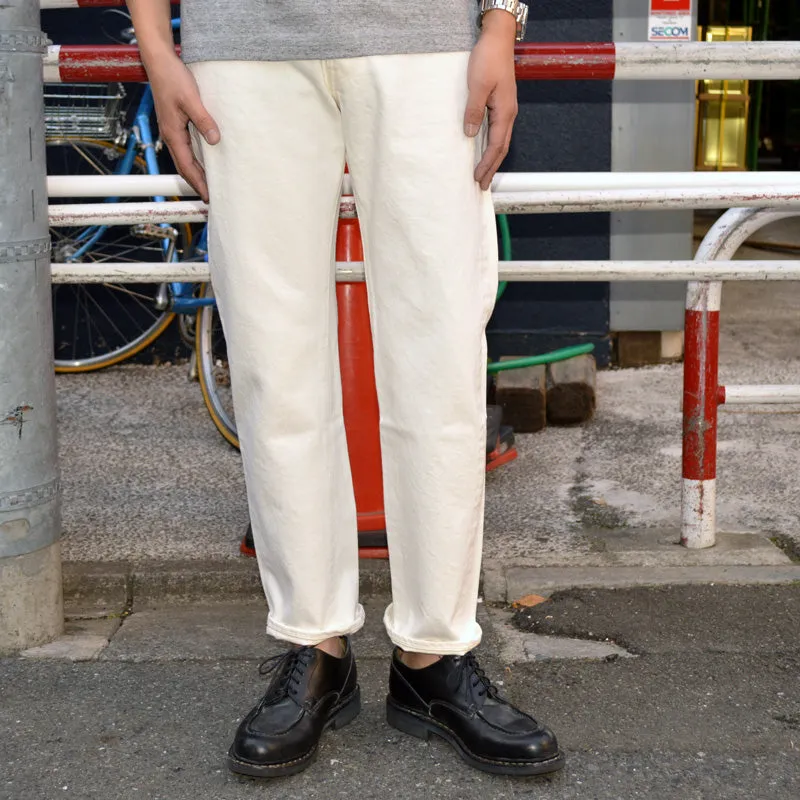 RESOLUTE "AA710" 10th Anniversary White Jeans Tight Straight (66model)