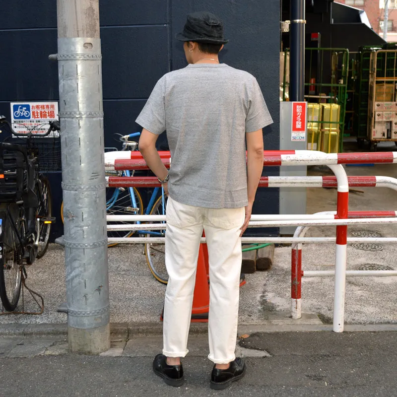 RESOLUTE "AA710" 10th Anniversary White Jeans Tight Straight (66model)