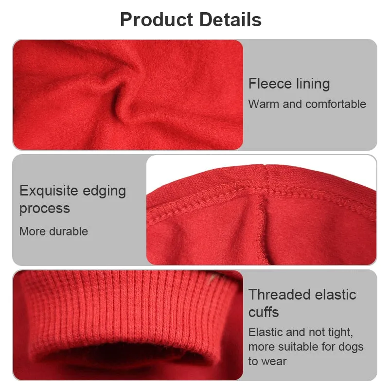 Soft Fleece Pet Dog Hoodie