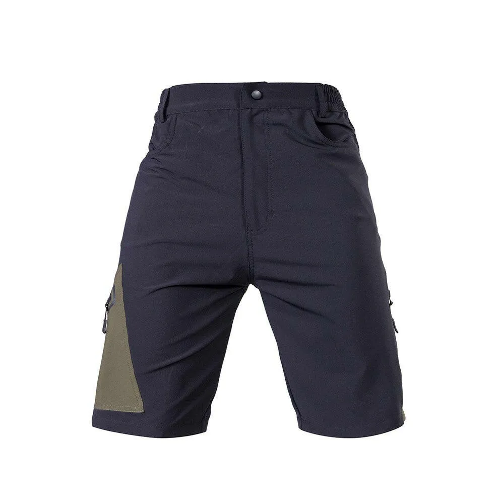 TOMSHOO Men's Baggy Cycling Shorts Breathable Loose-Fit Outdoor Sports MTB Cycling Running Shorts