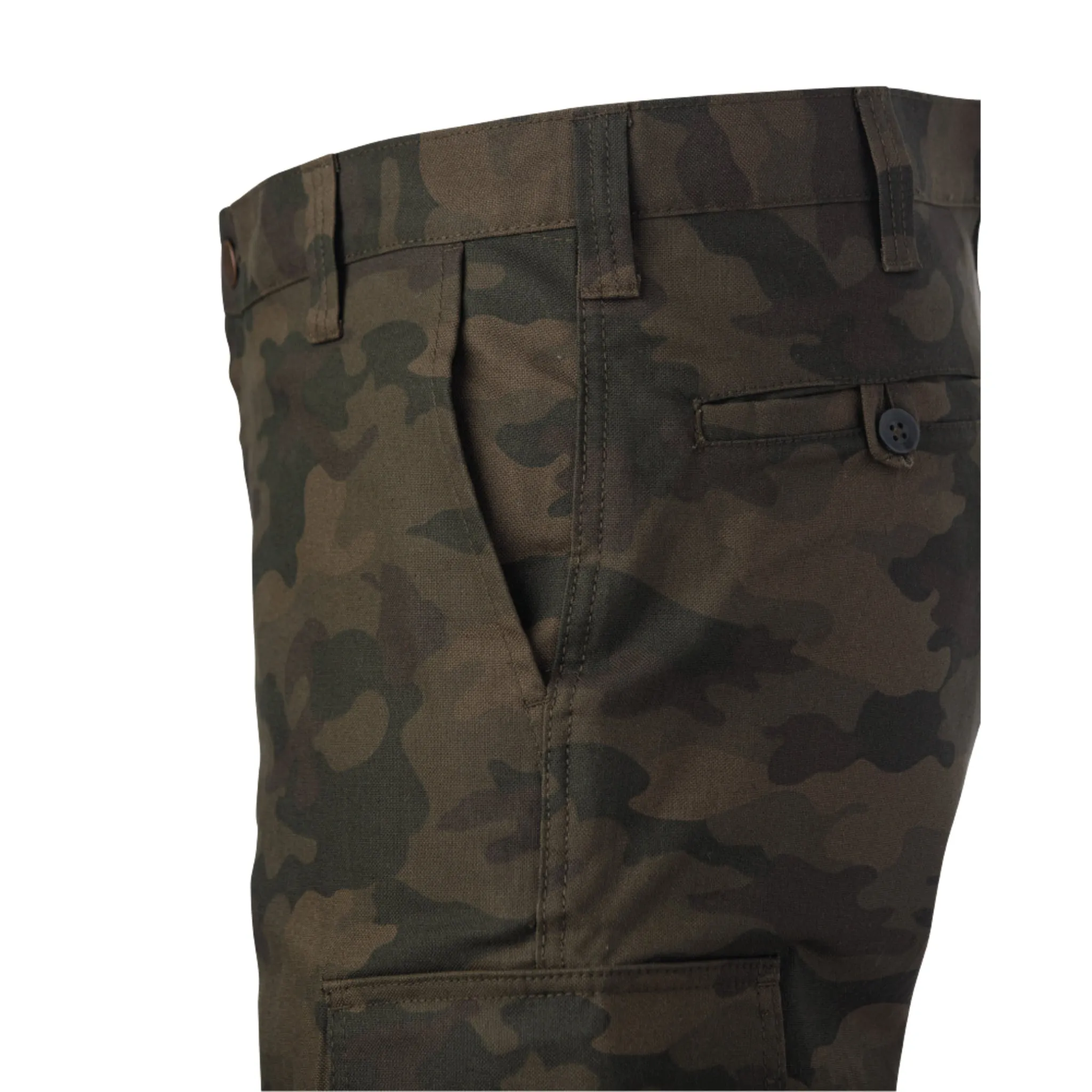Tough Duck Men's Hi Vis Cargo Work Pants SP04 - Flex Cotton Duck, Reflective, Water-Resistant, Multi-Pocket, Durable, Comfortable, Safety Compliant | Sizes 30-40