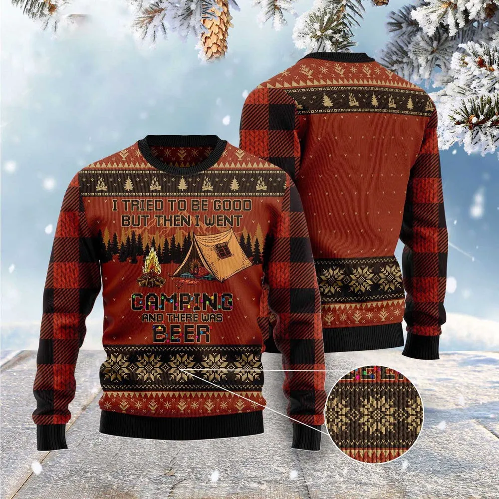 Ugly Christmas Sweater JulesRoche All-Over Print Cozy Holiday