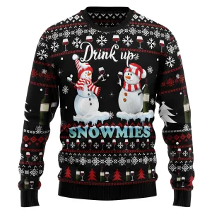 Ugly Sweater JulesRoche All-Over Print Cotton Acrylic Knit