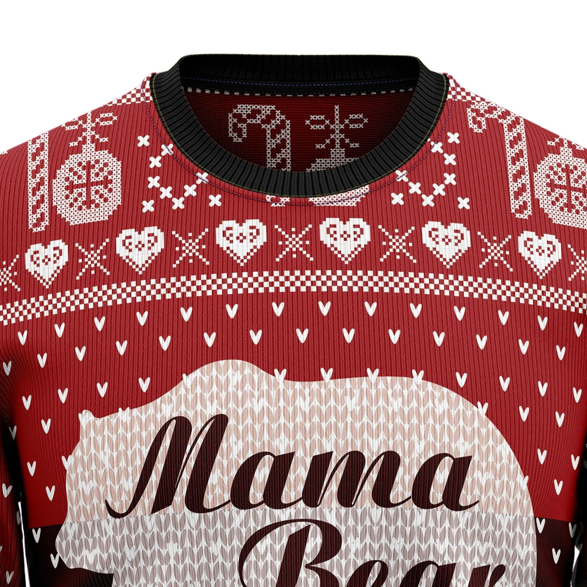 Ugly Sweater JulesRoche All-Over Print Wool Blend Holiday
