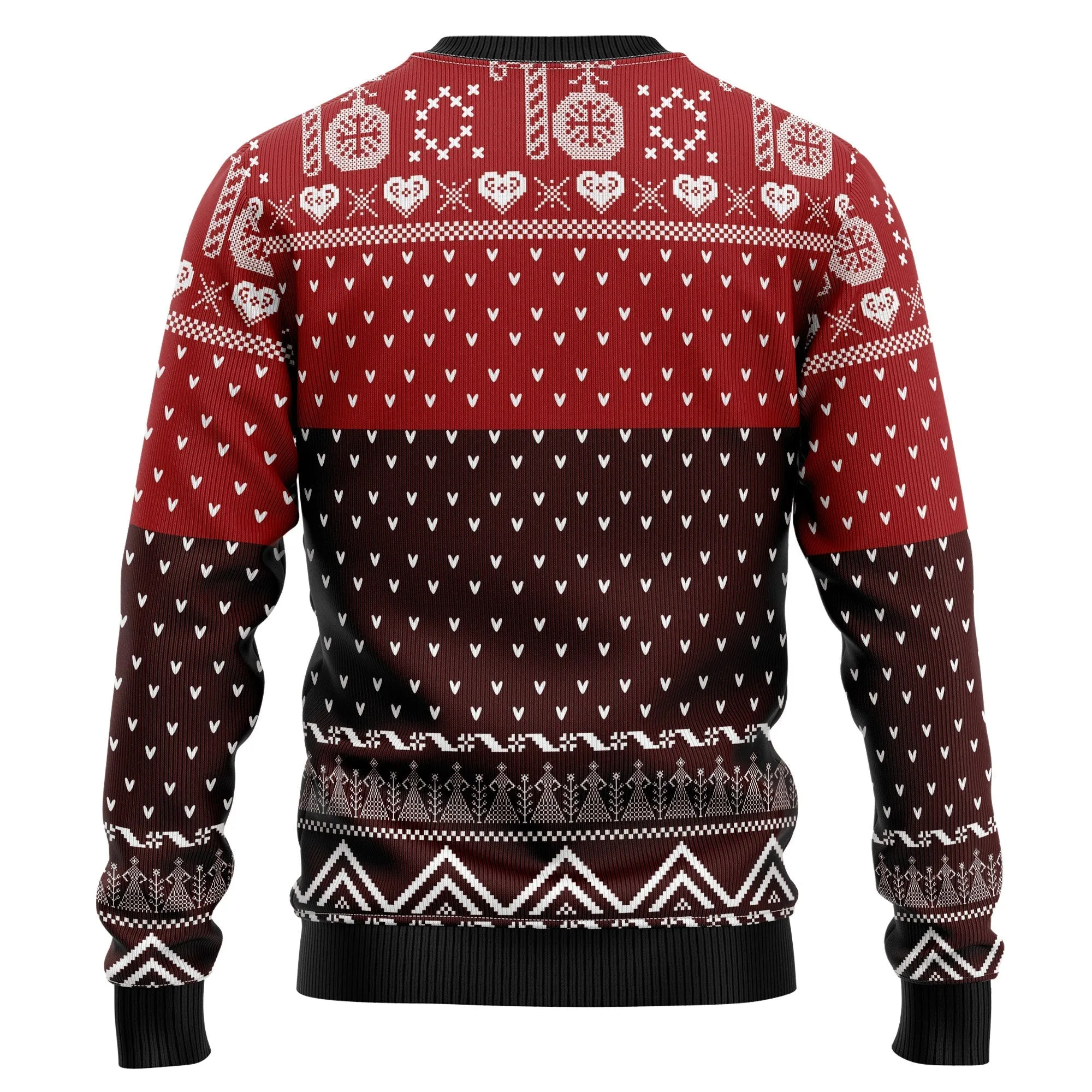 Ugly Sweater JulesRoche All-Over Print Wool Blend Holiday