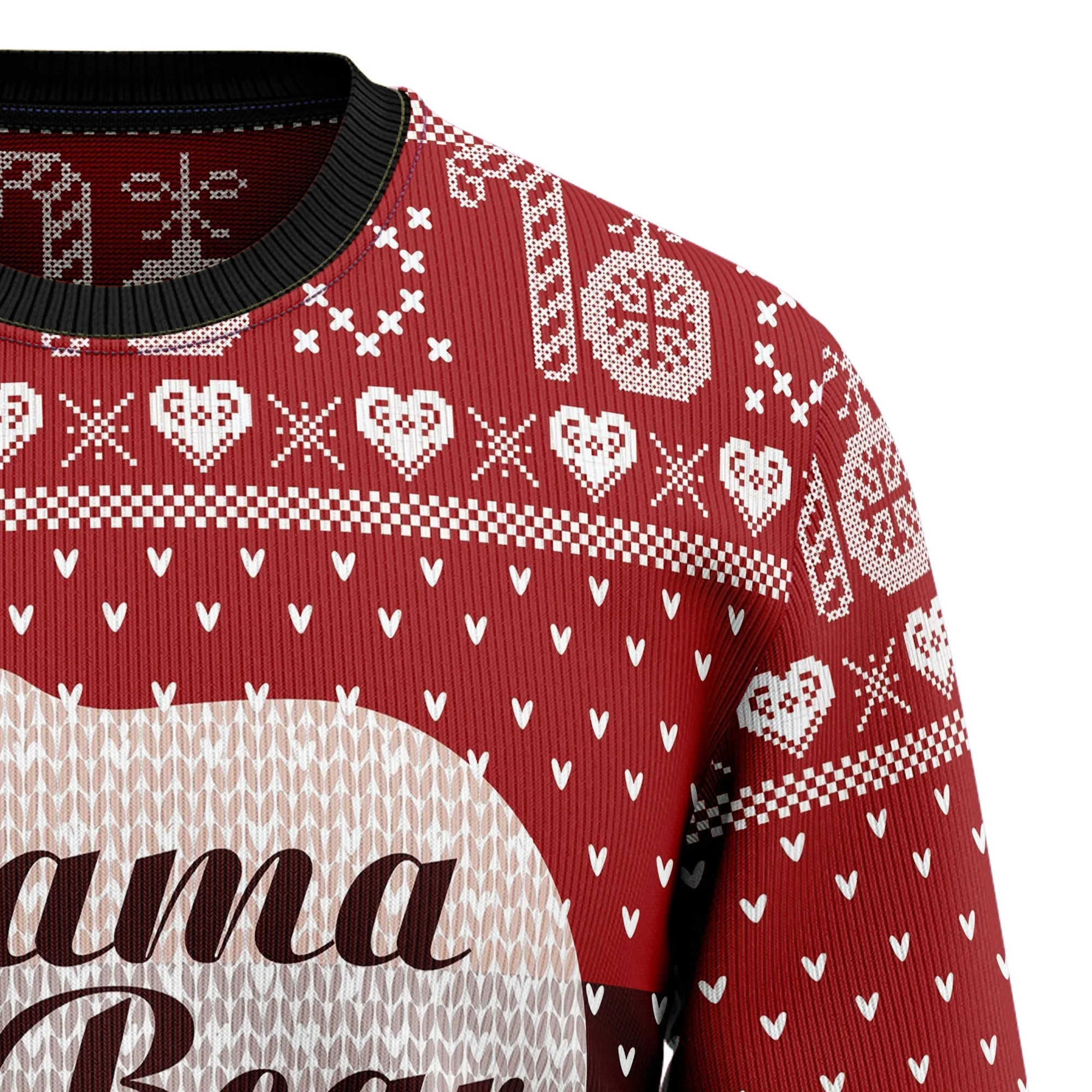 Ugly Sweater JulesRoche All-Over Print Wool Blend Holiday