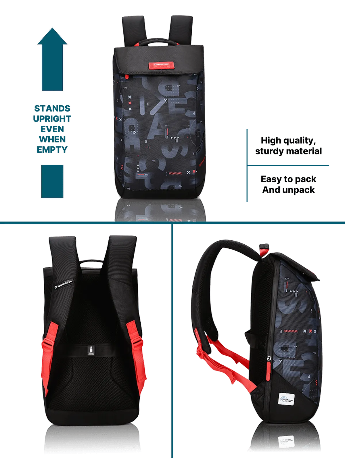 Uppercase SealPro 15" Laptop Backpack Water Repellent College Bag 20L