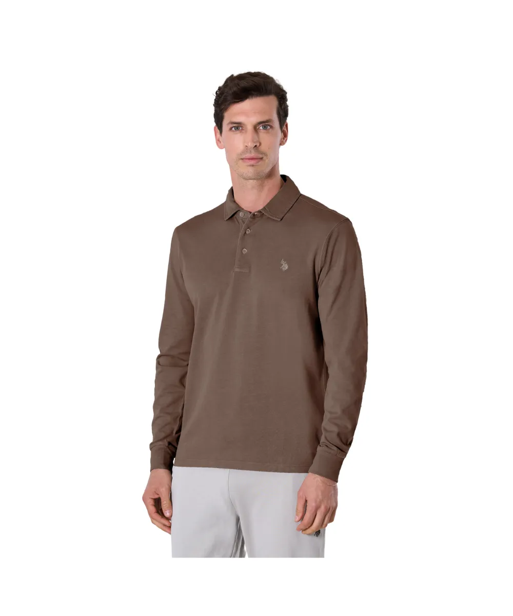 US POLO LONG SLEEVE POLO SHIRT