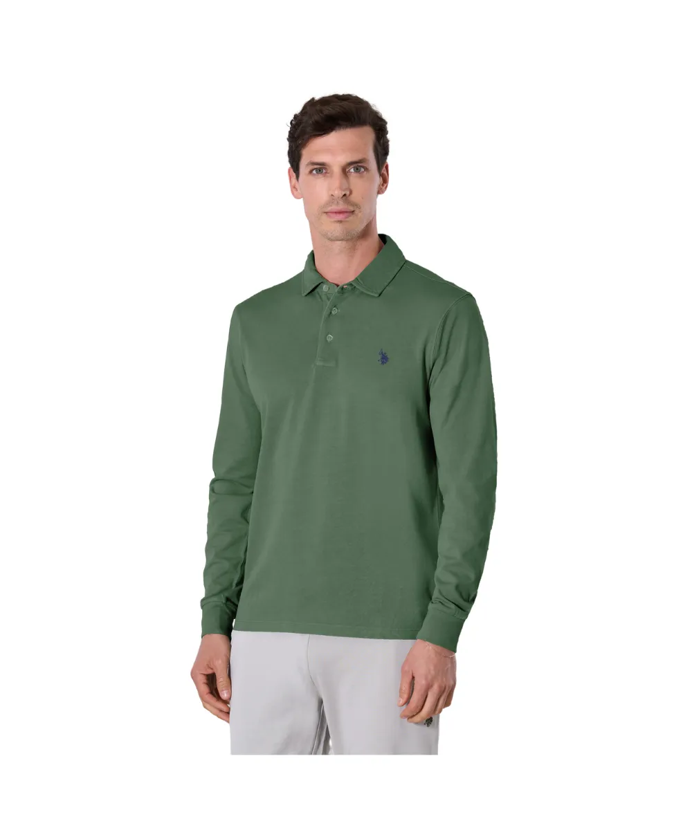 US POLO LONG SLEEVE POLO SHIRT
