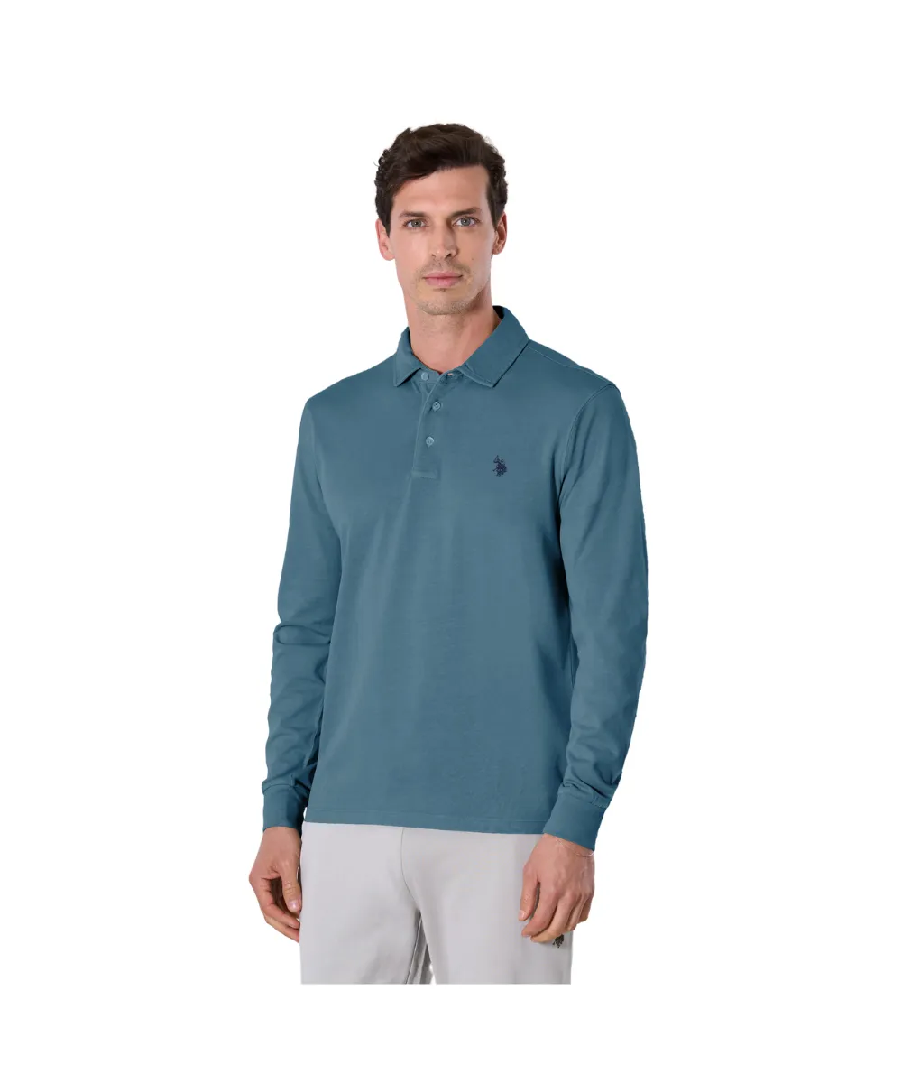 US POLO LONG SLEEVE POLO SHIRT
