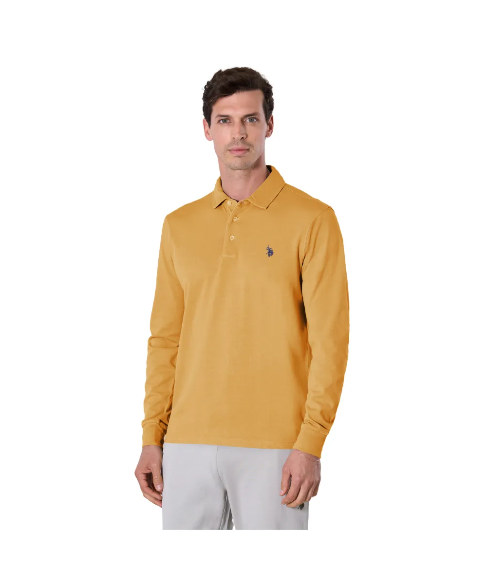 US POLO LONG SLEEVE POLO SHIRT