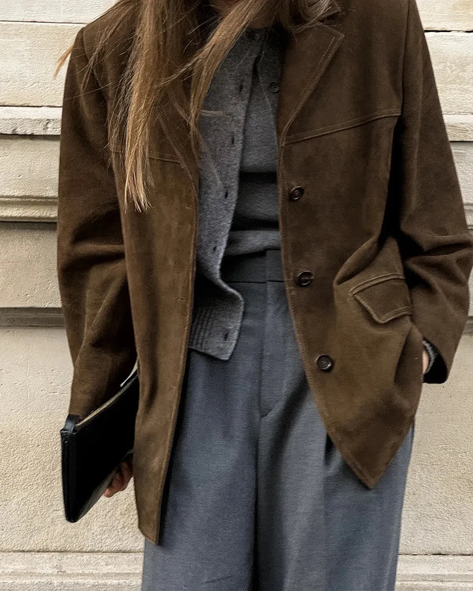Vintage Suede Coat