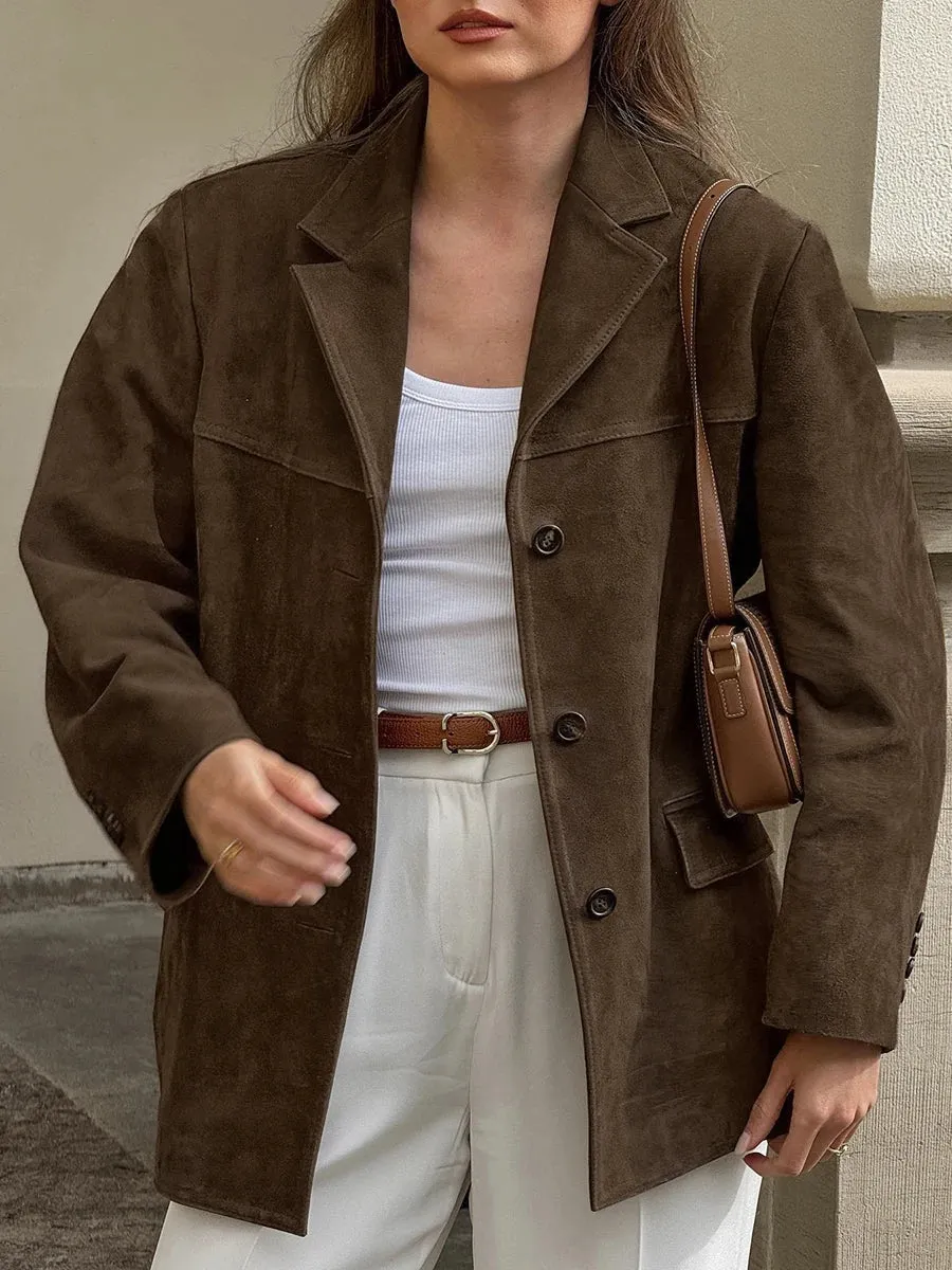 Vintage Suede Coat