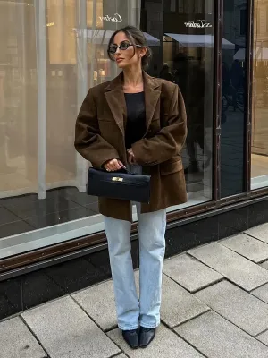 Vintage Suede Coat