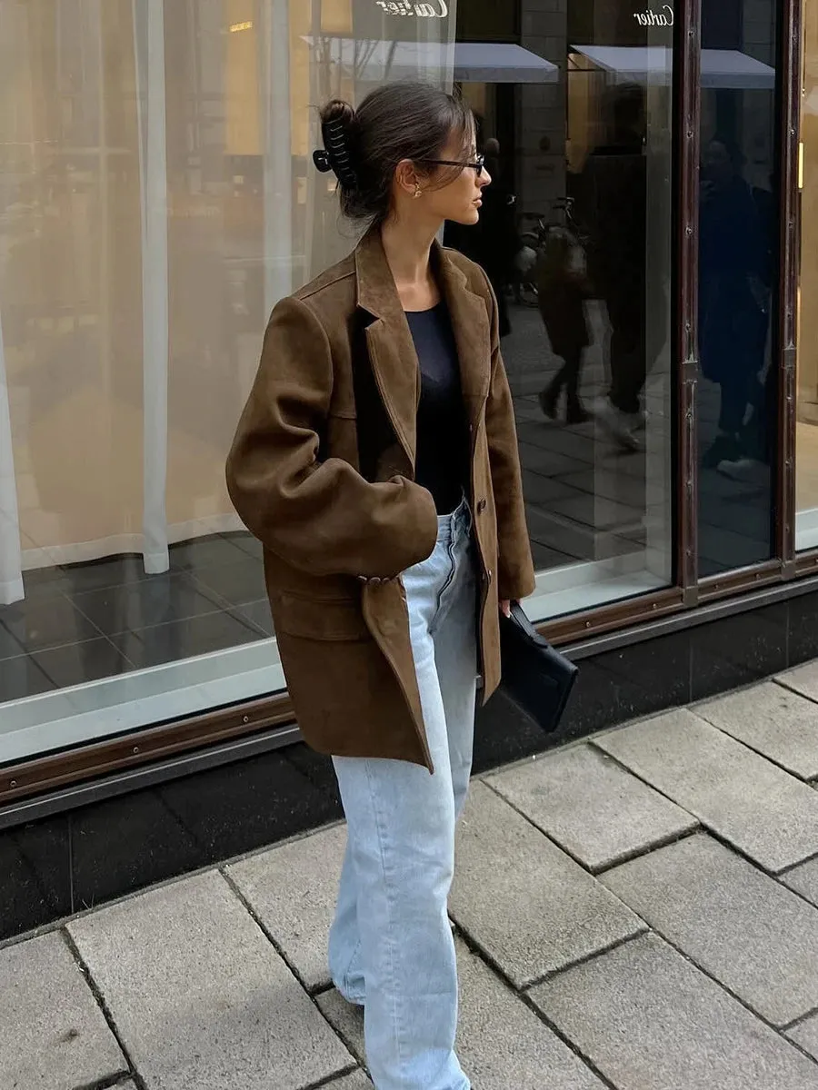 Vintage Suede Coat