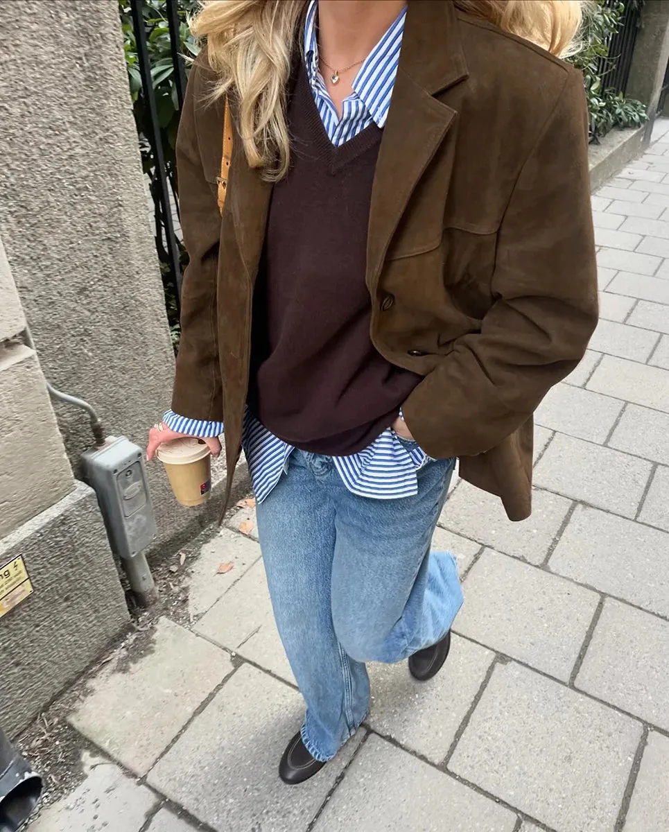 Vintage Suede Coat