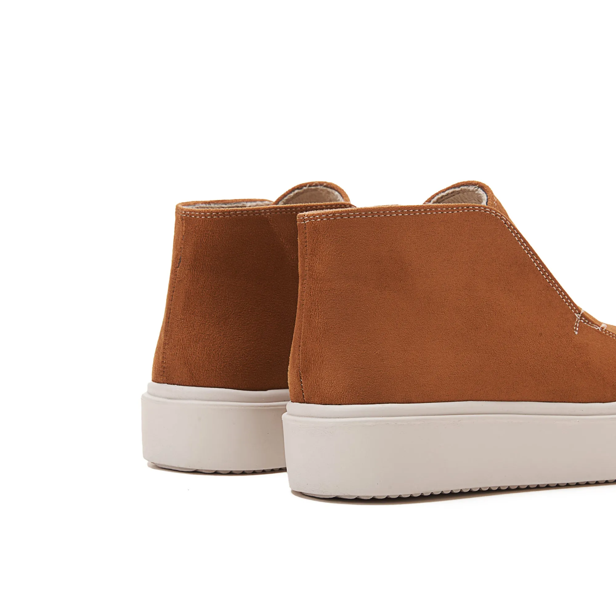 Women Quality Suede Ankle Sneakers - Havana