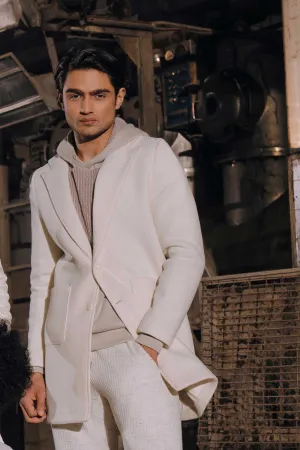 Wool- Neoprene Longcoat