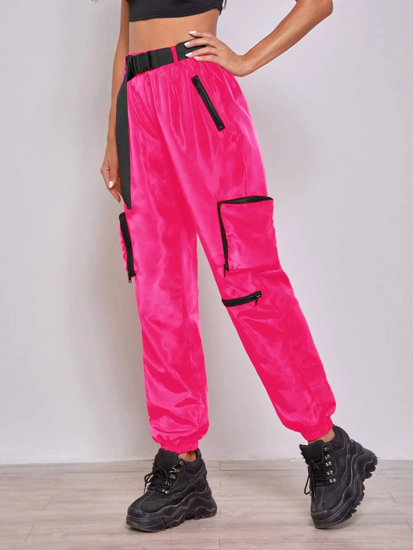 Zipper Patch Pocket Jogger