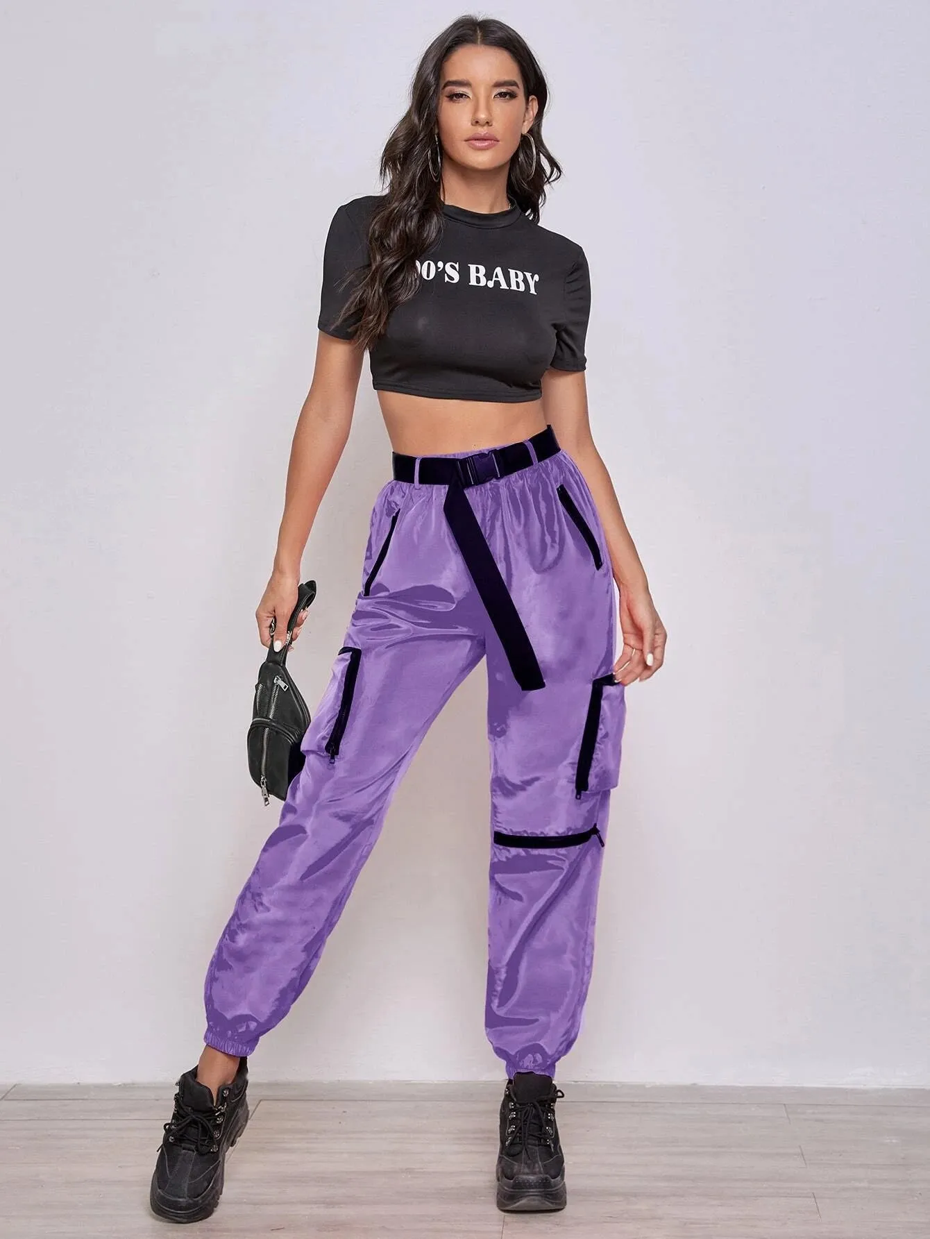 Zipper Patch Pocket Jogger