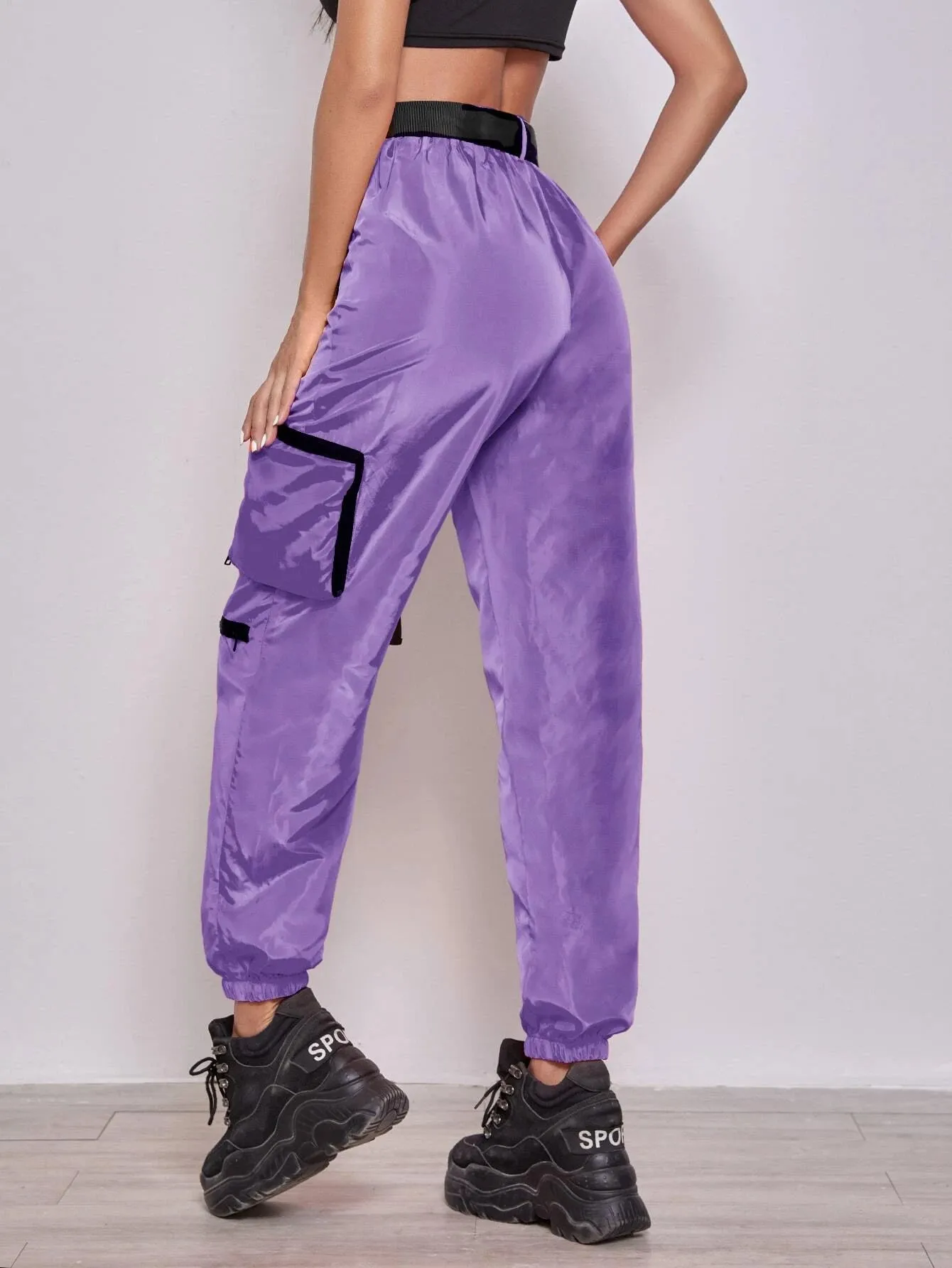 Zipper Patch Pocket Jogger