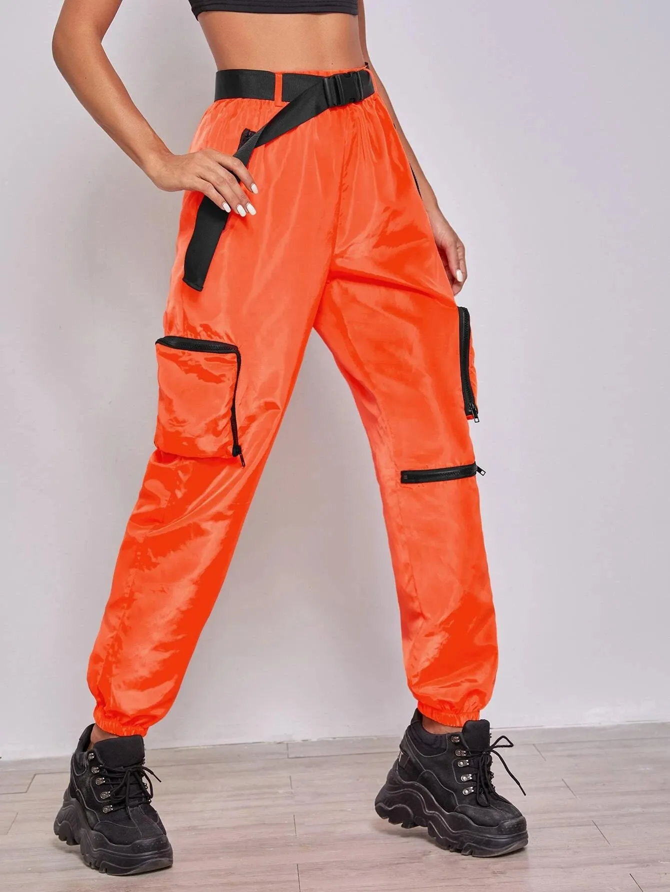 Zipper Patch Pocket Jogger