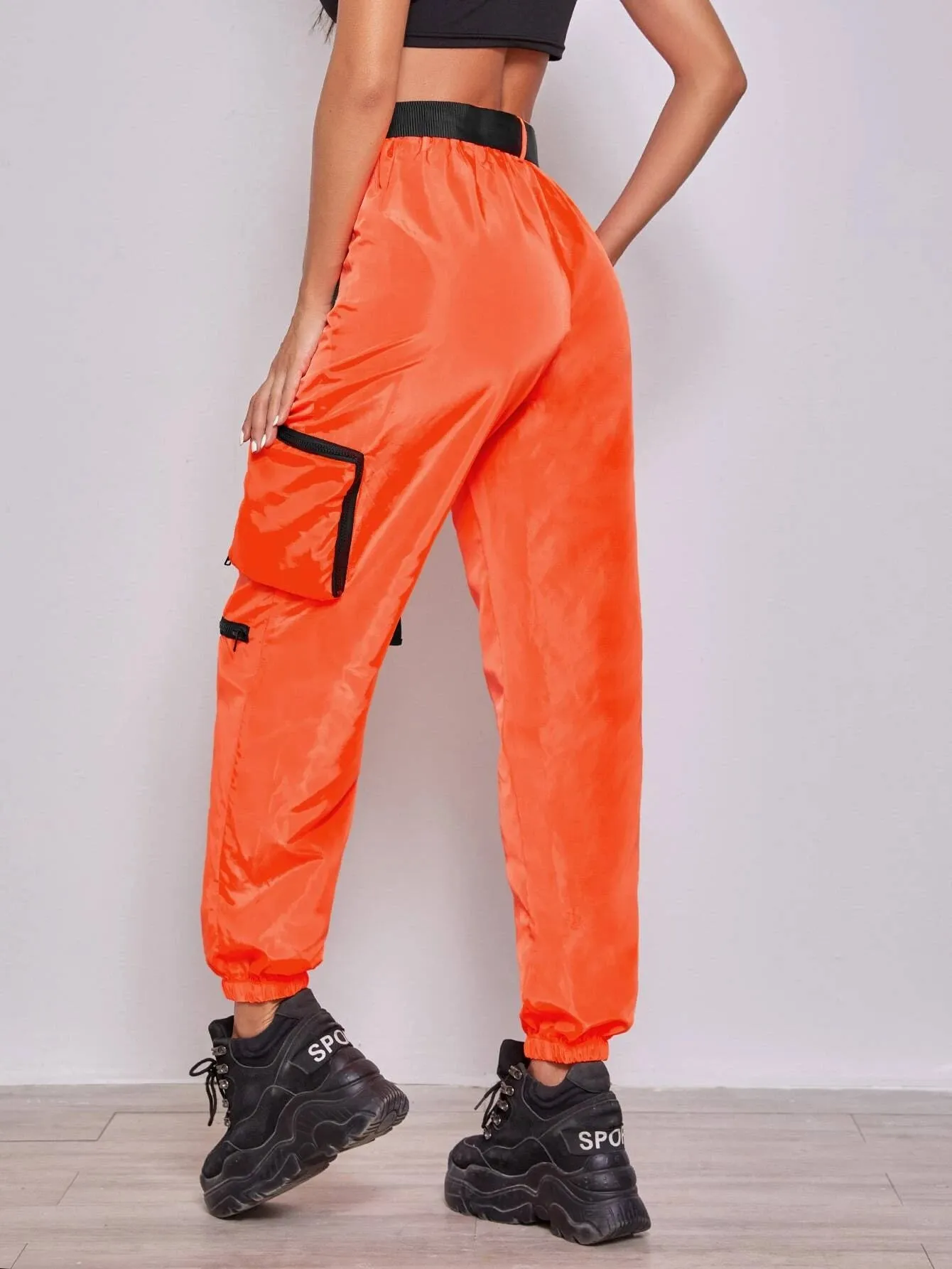 Zipper Patch Pocket Jogger