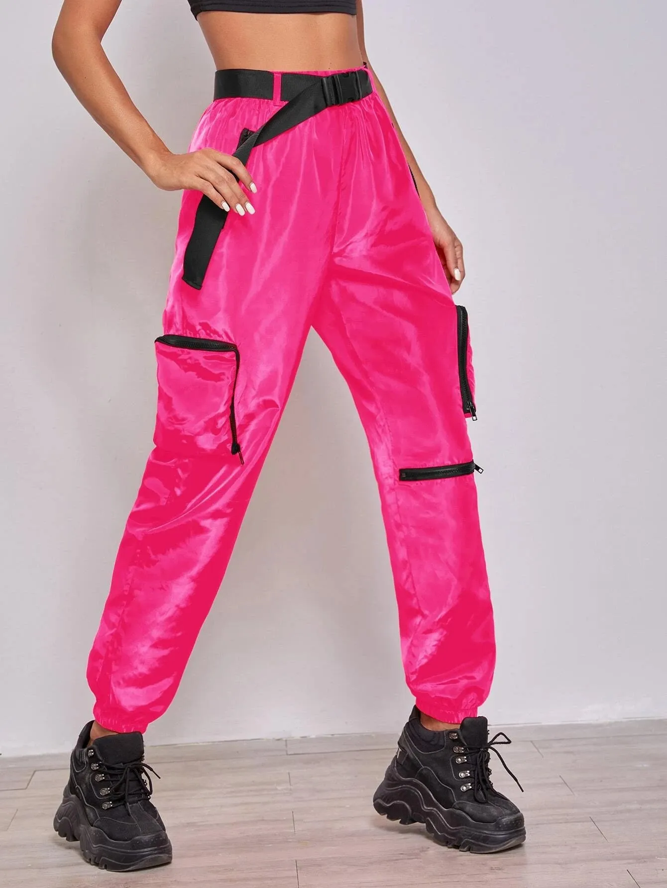 Zipper Patch Pocket Jogger