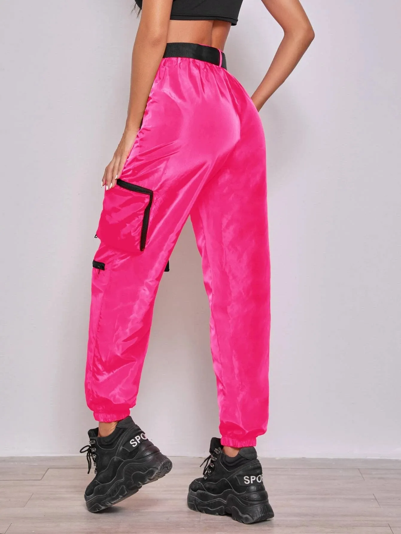 Zipper Patch Pocket Jogger