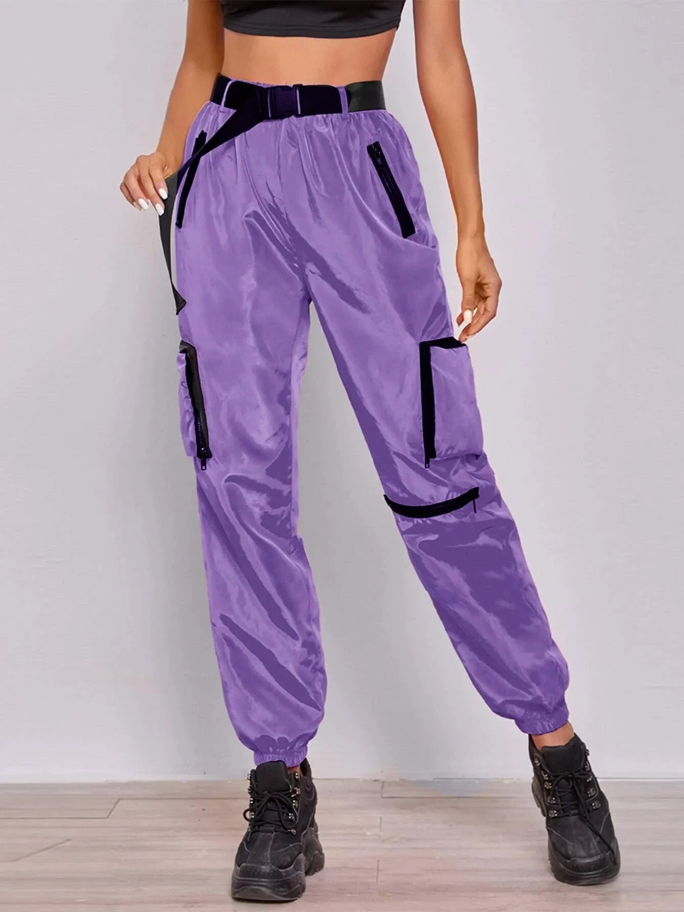 Zipper Patch Pocket Jogger